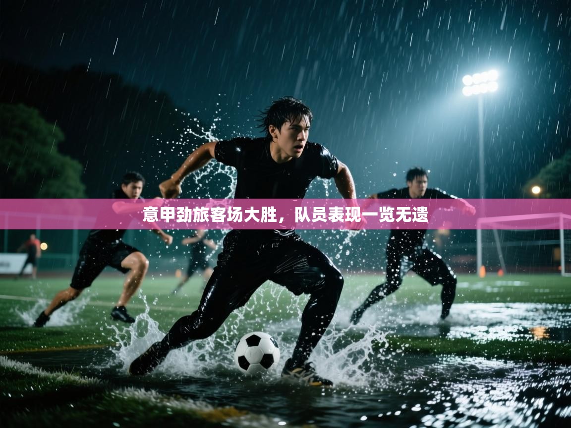 意甲劲旅客场大胜，队员表现一览无遗  第2张